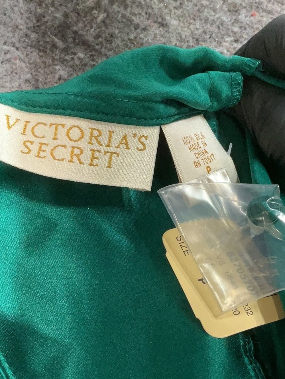 Vintage Victoria’s Secret Gold Label 100% Silk Halter Slip Dress | P (Small) - Picture 8 of 8